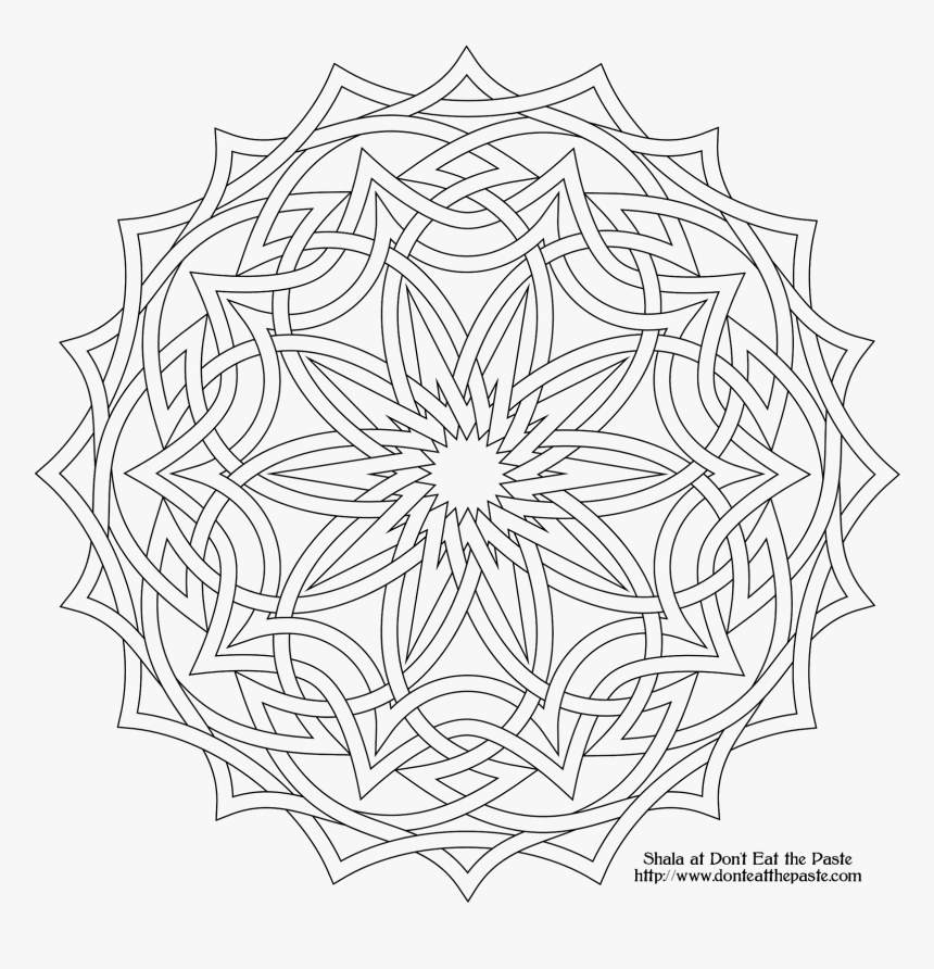 Mandala Rond, HD Png Download, Free Download