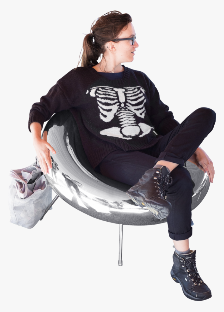 Fancy Polished Chair Png Image - People Sit On A Chair, Transparent Png, Free Download