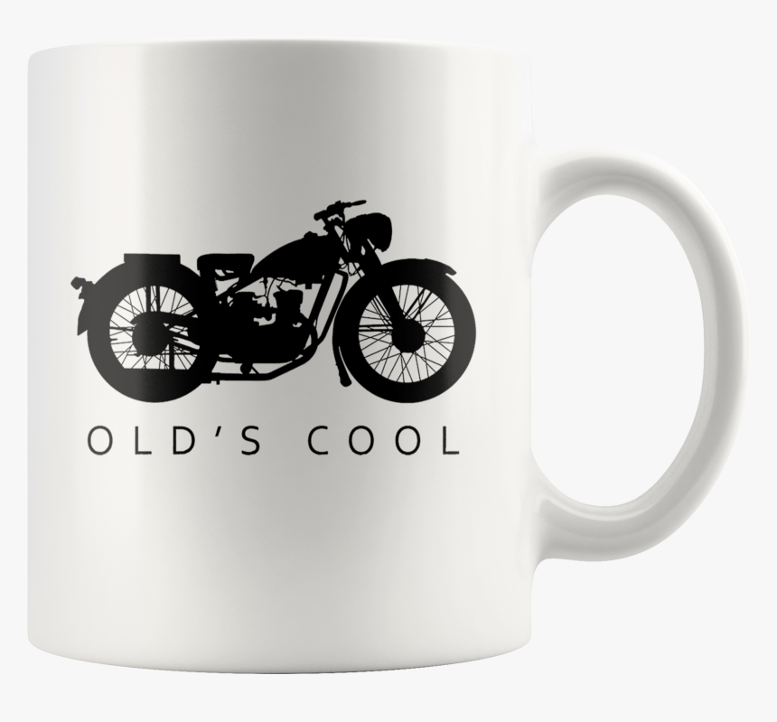 Vintage Motorcycle Silhouette Mug"
 Data-zoom="//cdn - Motorbike T Shirt Silhouette, HD Png Download, Free Download