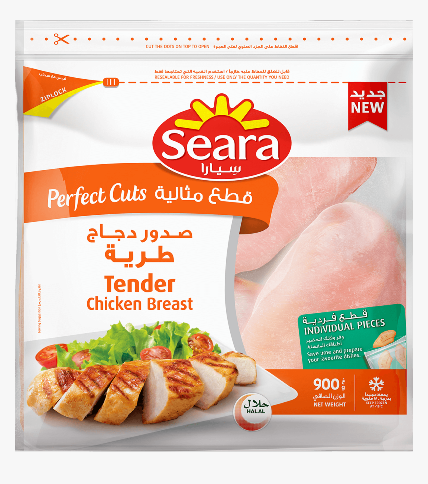 Seara Chicken Diced Breast Perfect Cuts 900gm, HD Png Download, Free Download