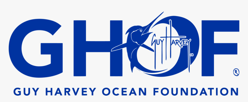 Primary Logo Ghof-gh Blue - Guy Harvey Ocean Foundation, HD Png Download, Free Download