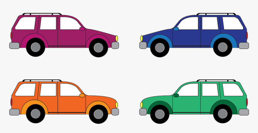 Thumb Image - Colorful Car Png, Transparent Png, Free Download