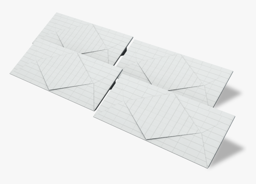 Envelope Origami Illustration - Carta Riciclata Per Stampare, HD Png Download, Free Download