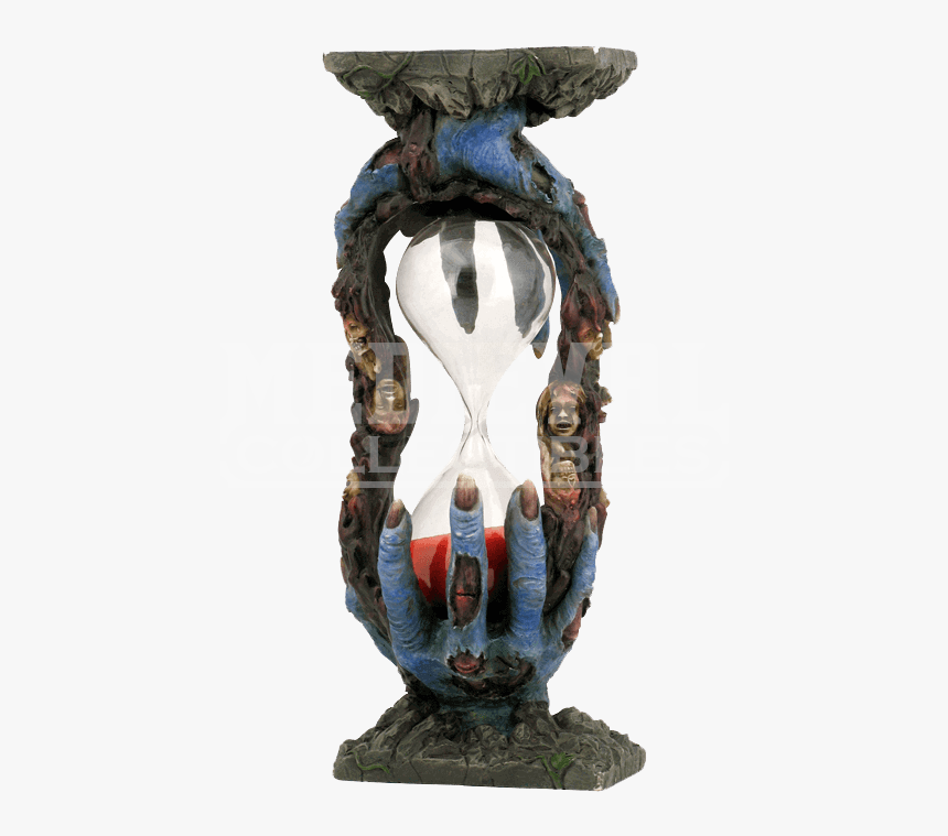 Zombie Hands Sand Timer - Statue, HD Png Download, Free Download