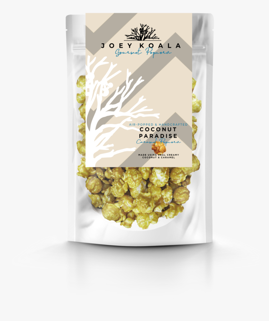 New Coconut Popcorn Clear - Caramel, HD Png Download, Free Download