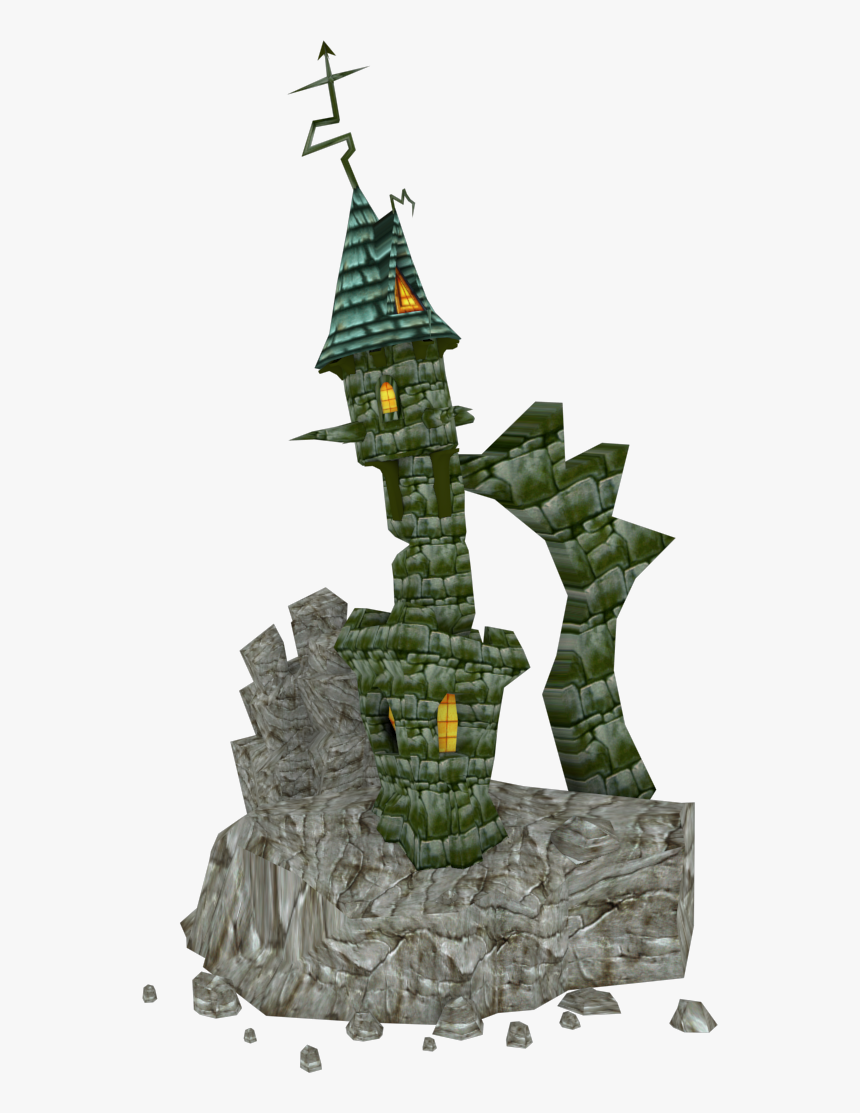 Crash Nitro Kart Cortex Castle Ruins - Crash Bandicoot Cortex Castle, HD Png Download, Free Download