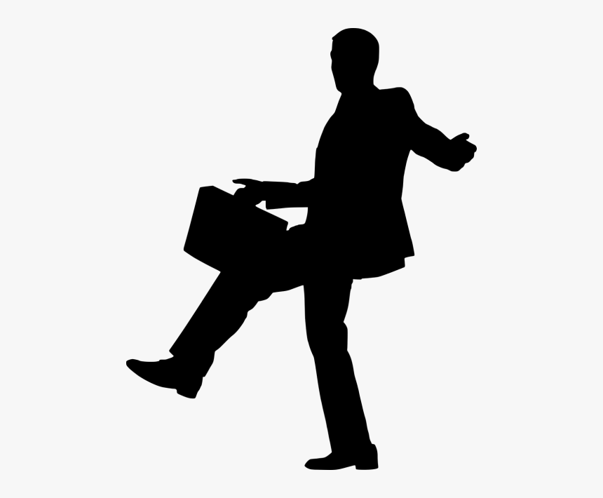 Transparent Walker Clipart - Man With Suit Walking Clipart, HD Png Download, Free Download