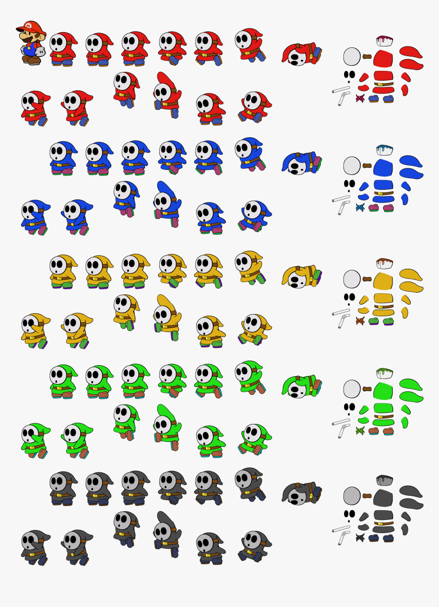 Click For Full Sized Image Shy Guy - Mario Series, HD Png Download, Free Download