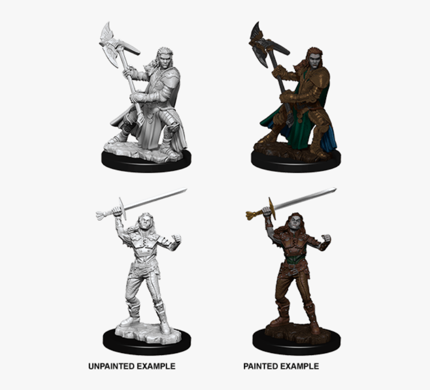 Half Orc Miniature D&d, HD Png Download, Free Download