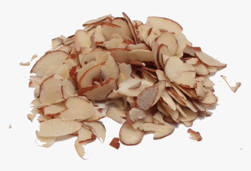 Almonds, Organic, Raw, Sliced - Slivered Almonds Png, Transparent Png, Free Download