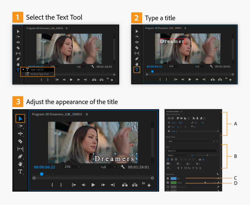 Create Text Layer - Фон Под Титры Adobe Premiere, HD Png Download, Free Download