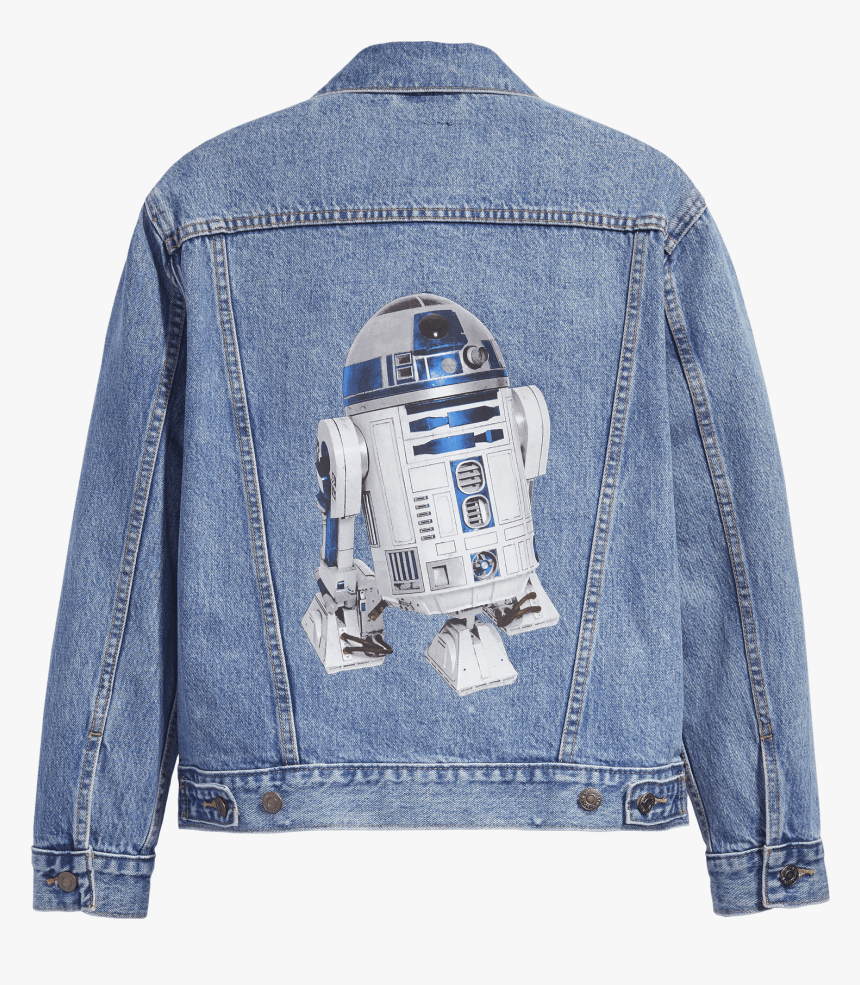 Levi"s X Star Wars R2-d2 Denim Jacket - Star Wars Levi's Collection, HD Png Download, Free Download