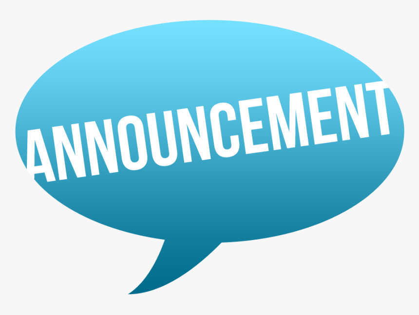 Announcements Title, HD Png Download, Free Download