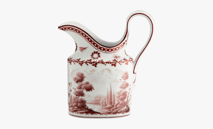 Richard Ginori Paesaggio Rame Milk Jug 8 3/4 Oz - Jug, HD Png Download, Free Download