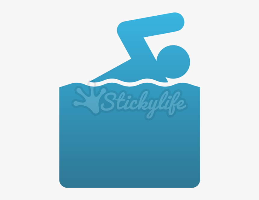 Swimming Temporary Tattoo - Graphic Design, HD Png Download, Free Download