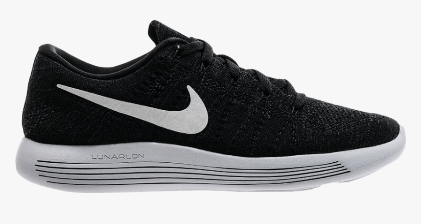 Nike Lunarepic Low Flyknit Black - Sneakers, HD Png Download, Free Download