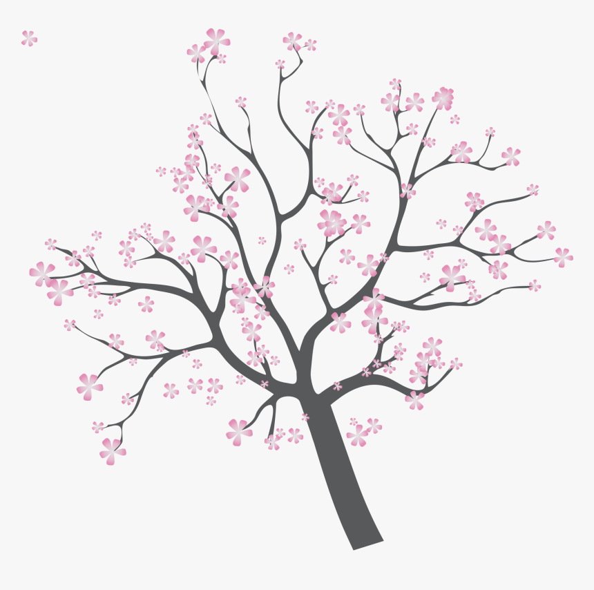 Sunset Illustration Branches Transprent - Illustration, HD Png Download, Free Download