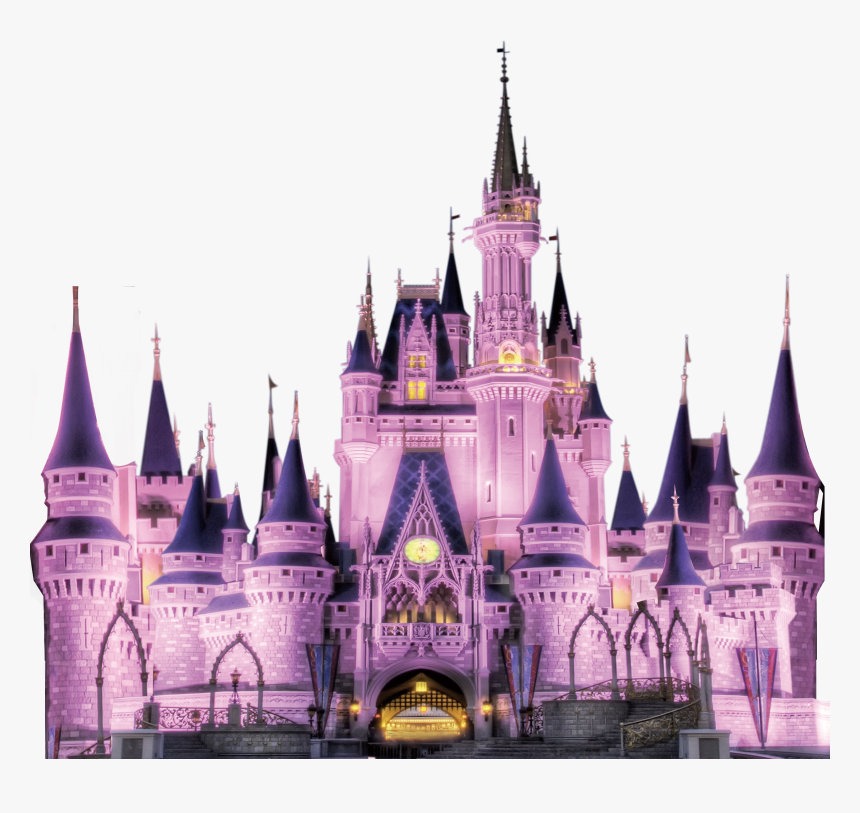 Disney Castle Silhouette Png, Transparent Png, Free Download