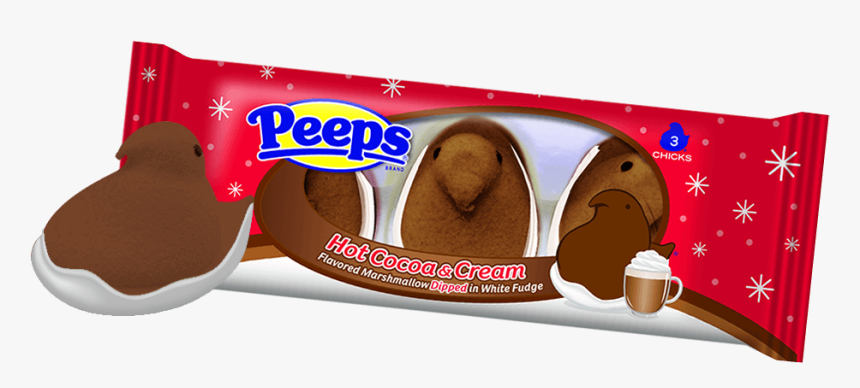 Hot Cocoa Flavored Marshmallow Peeps - Peeps, HD Png Download, Free Download