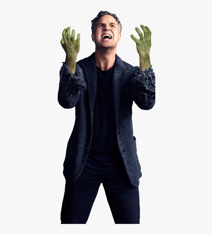 Standing Infinity War Ruffalo Hulk Mark Male - Mark Ruffalo Hulk Png, Transparent Png, Free Download