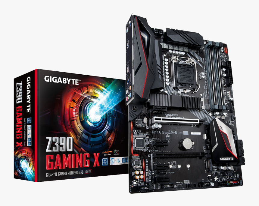 Gigabyte Z390 Gaming X, HD Png Download, Free Download