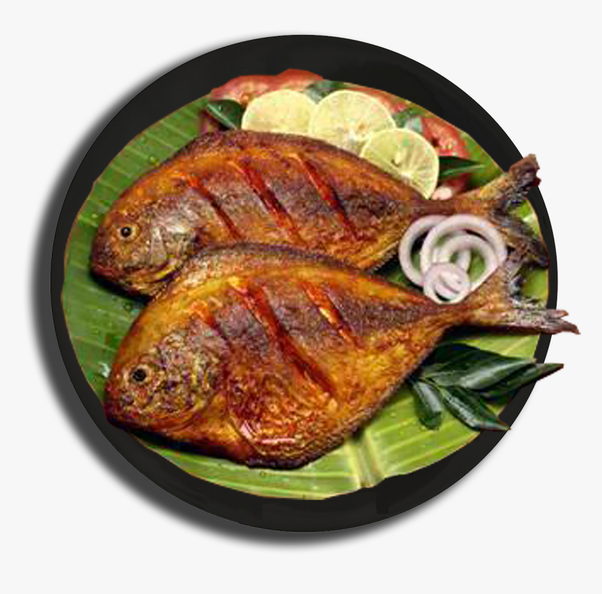 Fish Fry Png Image Black And White Stock - Non Veg Food Item, Transparent Png, Free Download