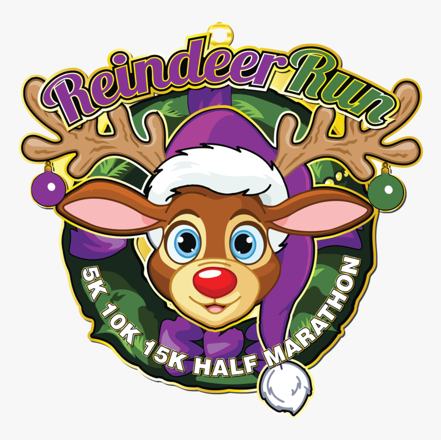 Reindeer Run 5k, 10k, 15k, Half Marathon - Marathon, HD Png Download, Free Download