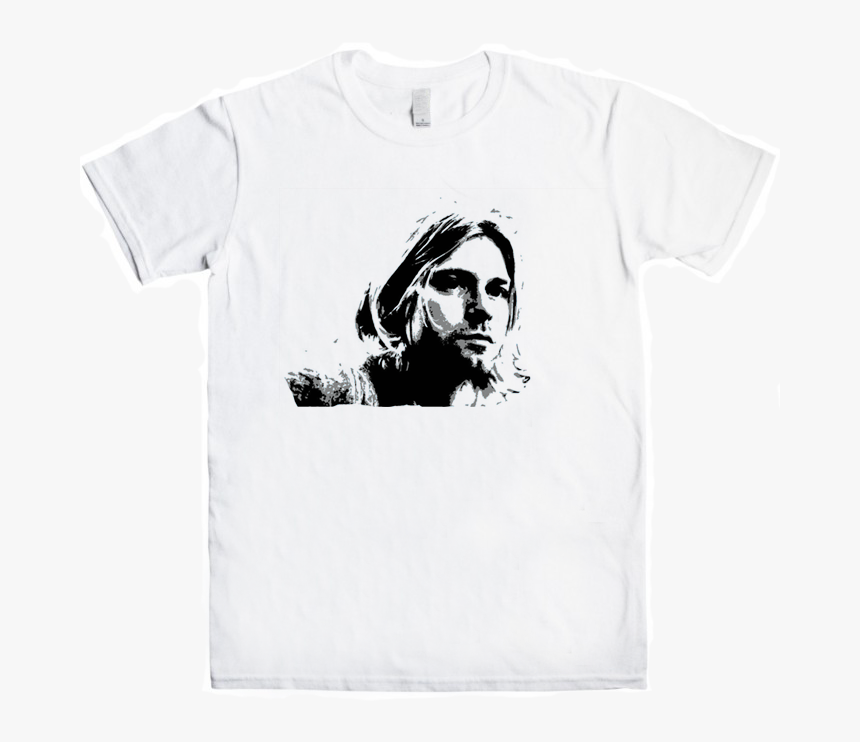 Kurt Cobain T-shirt - Heres Johnny T Shirt, HD Png Download - kindpng