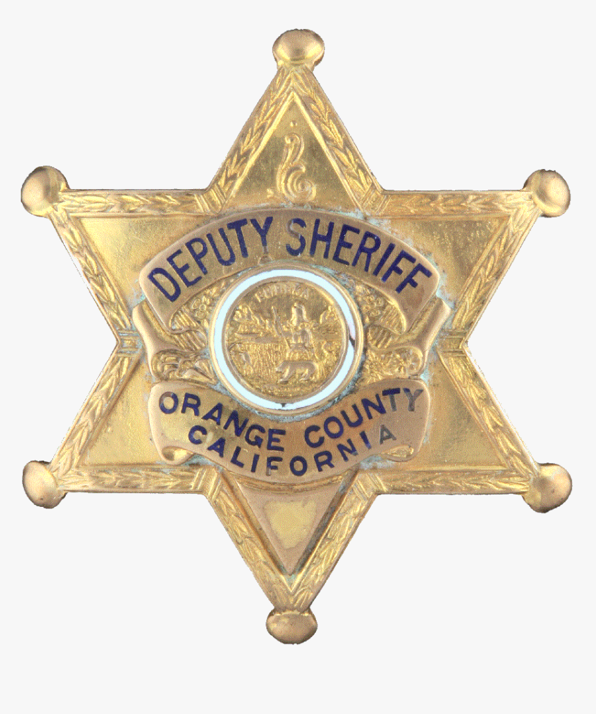 Orange County Sheriff Department Badge, HD Png Download kindpng