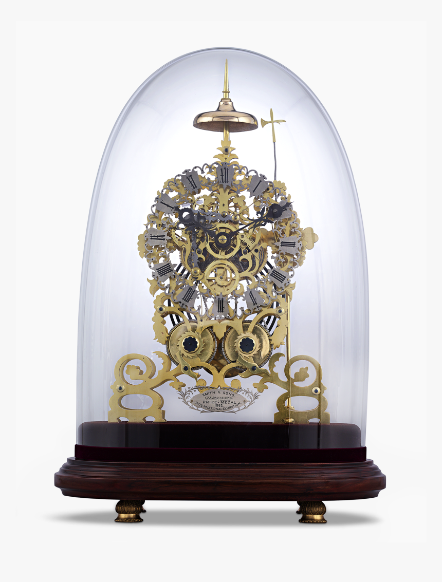 Exhibition Skeleton Clock By J - Brass, HD Png Download, Free Download