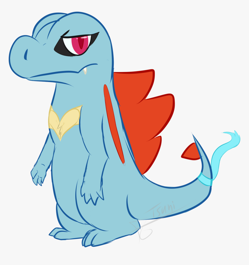 Rebecca The Totodile - Cartoon, HD Png Download, Free Download