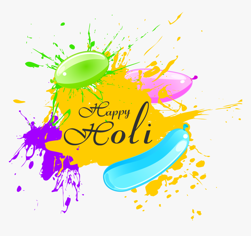 Save Water On Holi, HD Png Download, Free Download