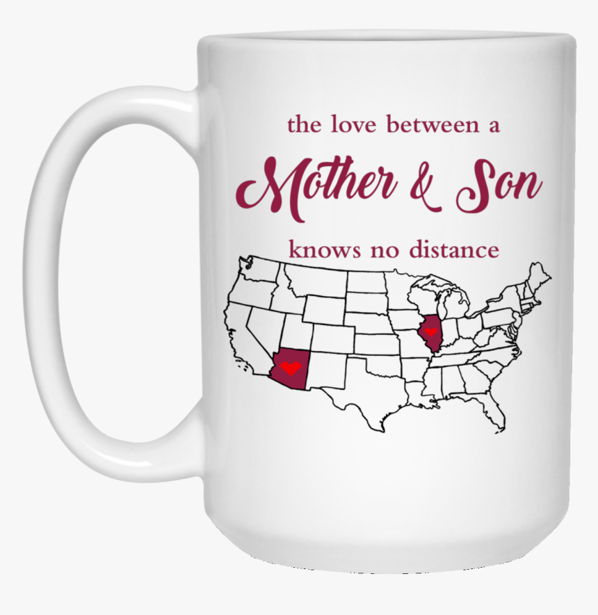 Illinois Arizona The Love Mother And Son"
 Class="lazyload - United States Map Shapes, HD Png Download, Free Download