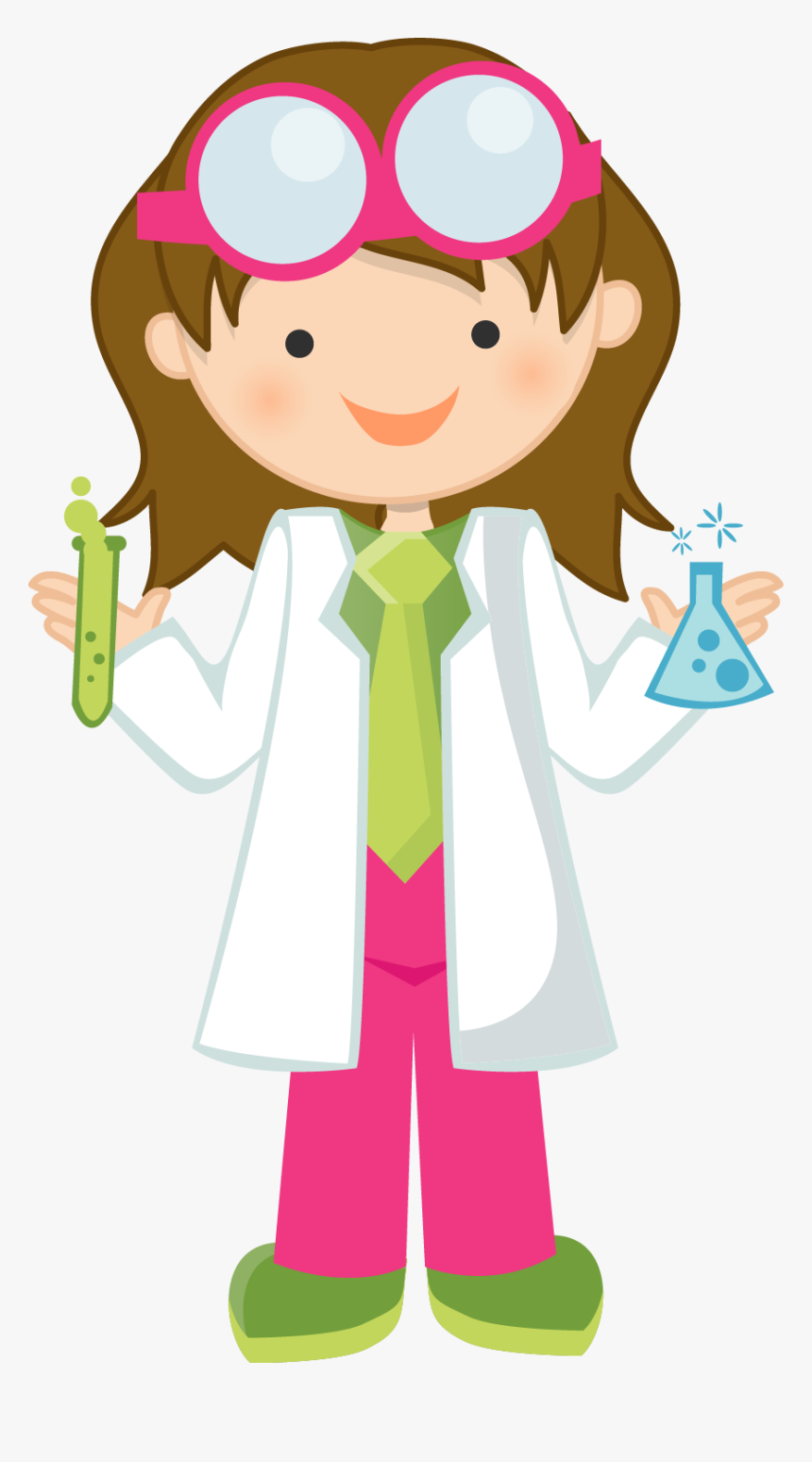 Girl Scientist Clipart, HD Png Download, Free Download