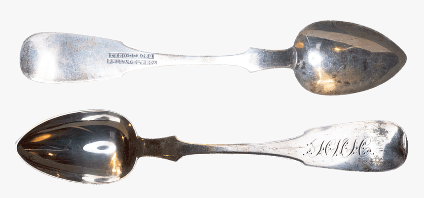 19th Century Silver Table Spoon By Theodore Dubosq - Spoon, HD Png Download, Free Download