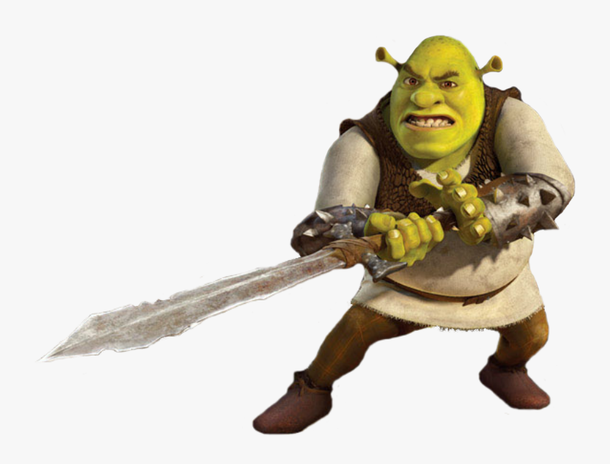 Shrek Png - Studied The Blade Meme, Transparent Png, Free Download