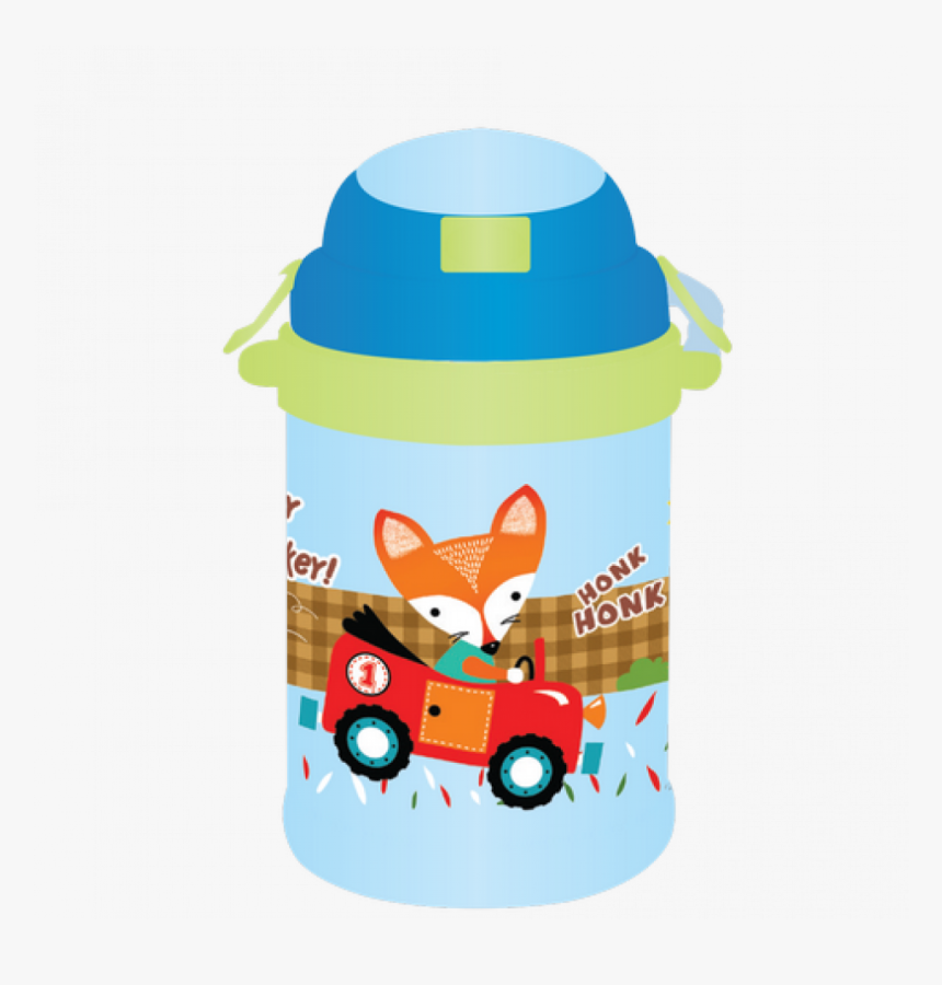 Dakota Bottle 600 Ml - Cartoon, HD Png Download, Free Download