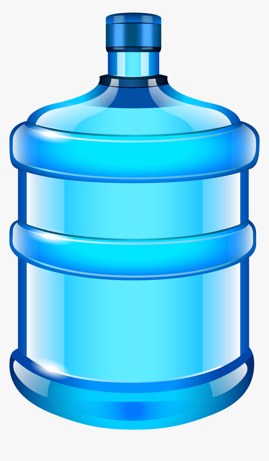 Transparent Bottle Clip Art - Bottled Water Clipart, HD Png Download, Free Download