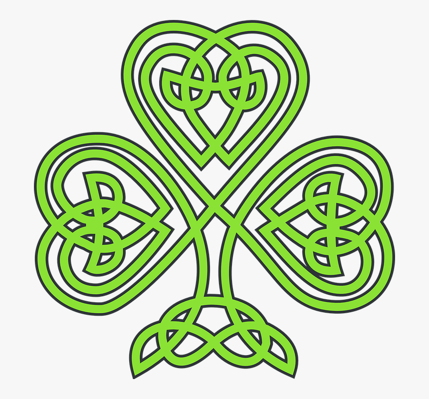 Shamrock, Celtic, Plant, Clover, Trefoil, HD Png Download, Free Download