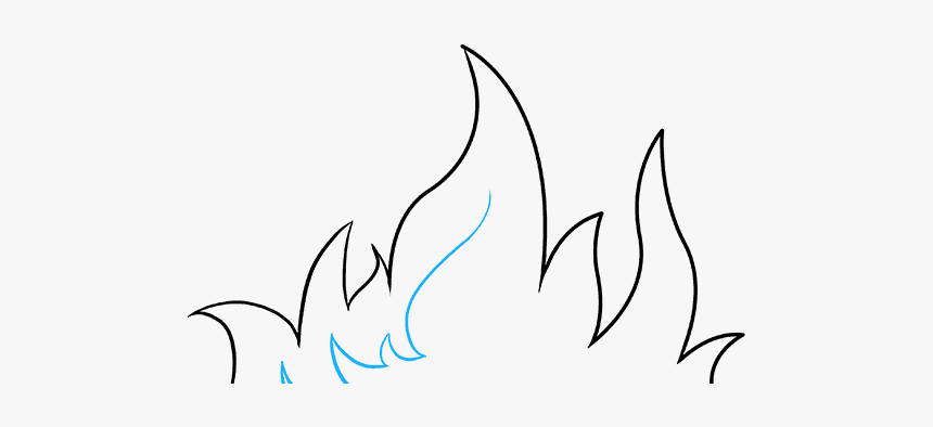 How To Draw Flames And Smoke, HD Png Download, Free Download