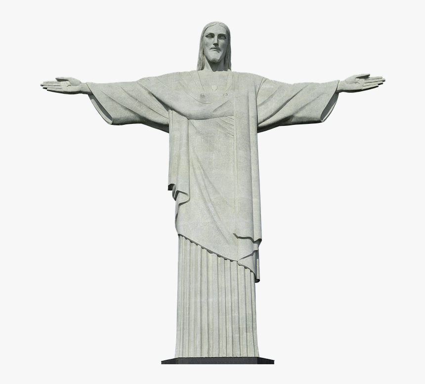 Christ Statue Rio Brazil Rio De Janeiro Landmark Hd Png Download Kindpng
