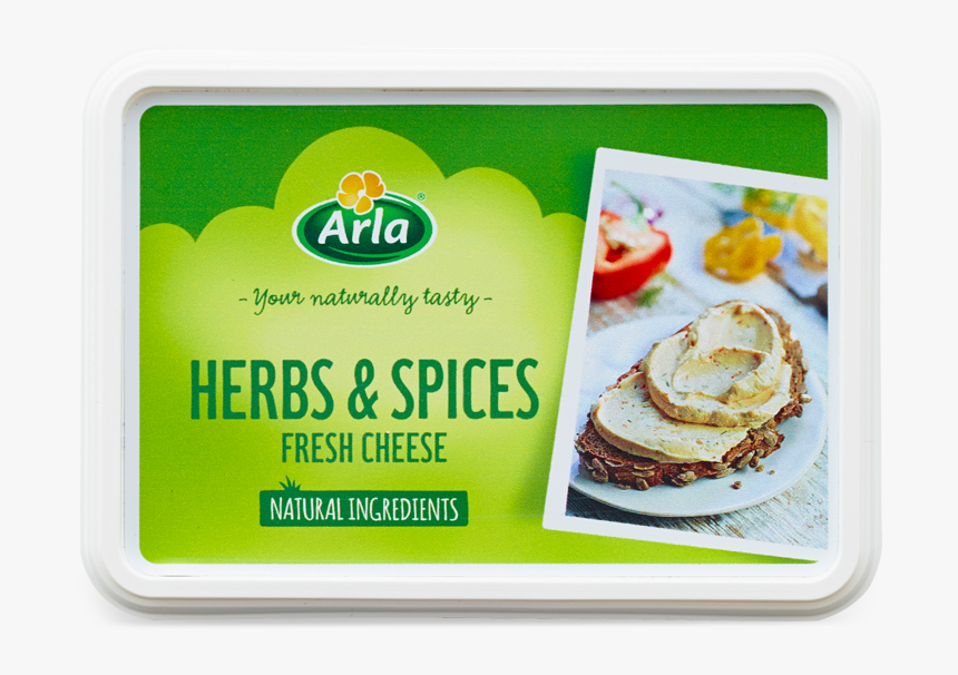 Arla Cream Cheese Herbs, HD Png Download, Free Download