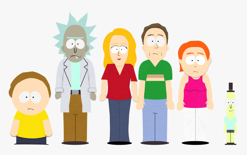 Rick Y Morty South Park, HD Png Download, Free Download