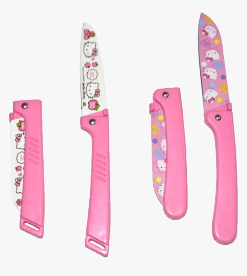 Hello Kitty - Hello Kitty Knife Transparent, HD Png Download, Free Download