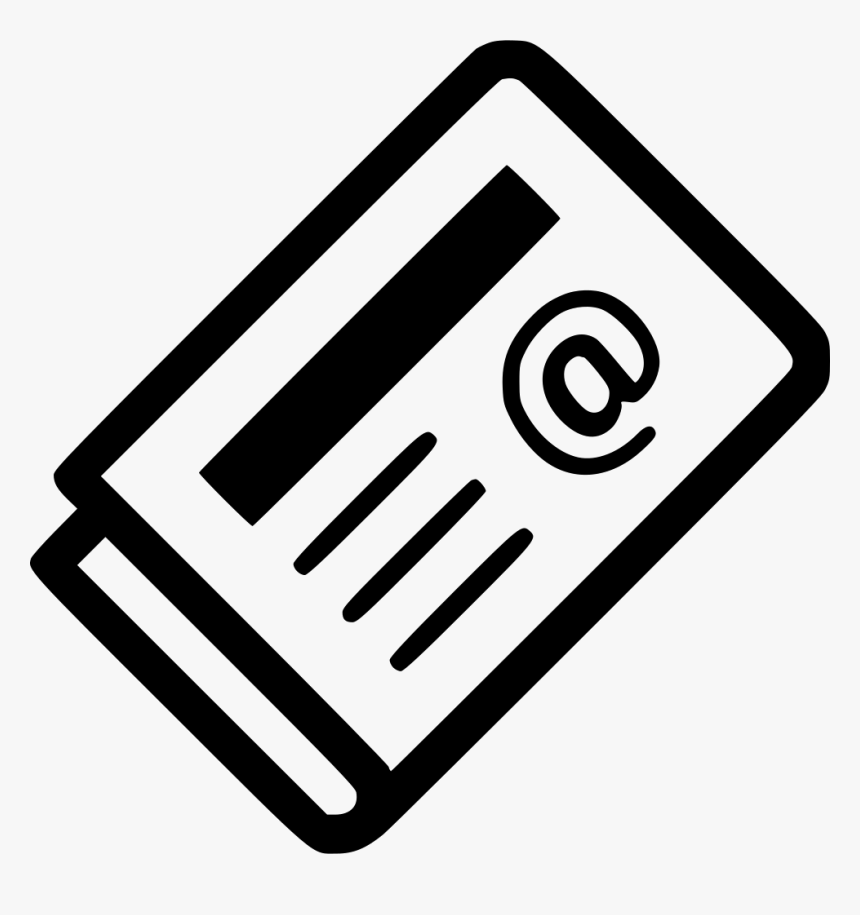 Transparent Newsletter Icon Hd Png Download Kindpng