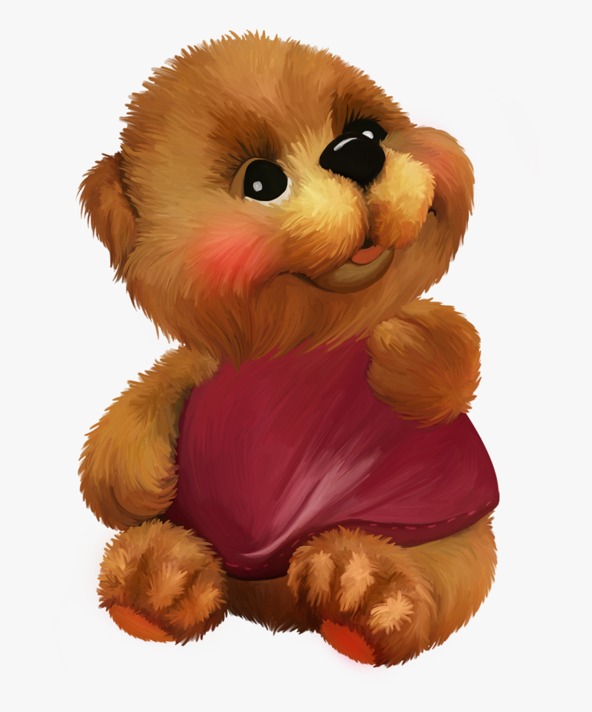 Transparent Bear - Cuddly Teddy Bear Cartoon, HD Png Download, Free Download