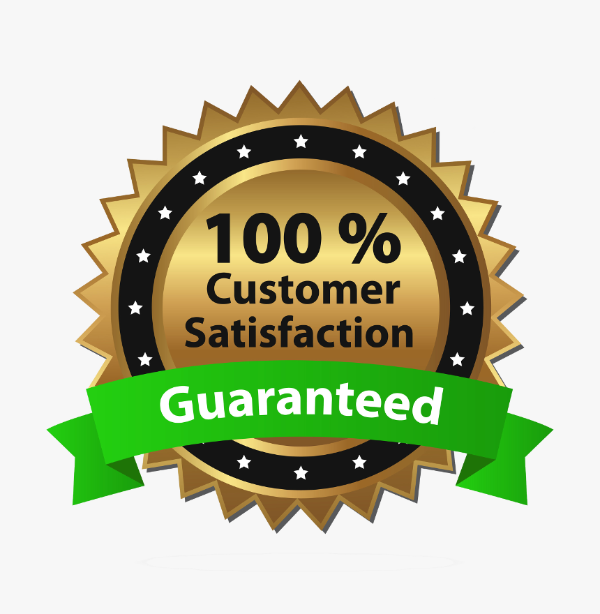 100 Guarantee , Png Download - 100 Satisfaction Guaranteed Logo,  Transparent Png, png download, transparent png image | PNG.ToolXoX.com