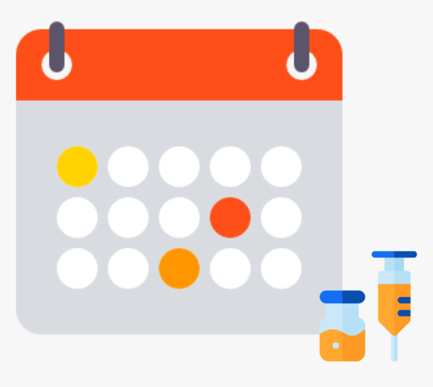 Vaccine-schedule - Icon Pack Color Transparent Png, Png Download, Free Download