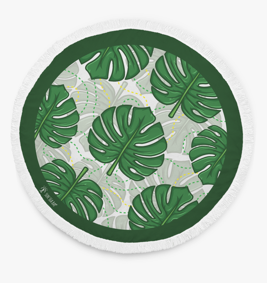 Monstera Beach Blanket"
 Class= - Emblem, HD Png Download, Free Download