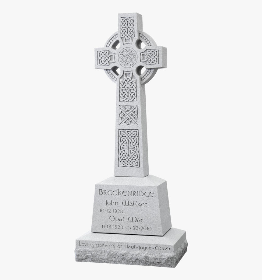 Celtic Knots Gravestone, HD Png Download, Free Download